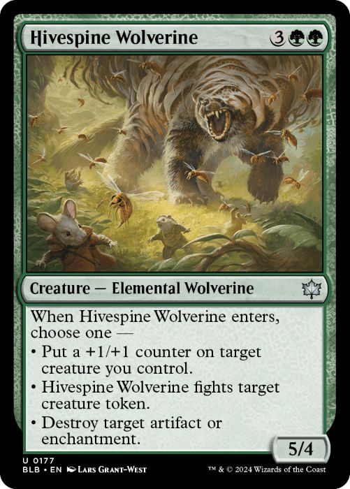 BLB - Hivespine Wolverine