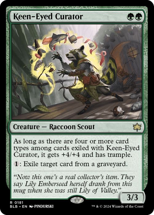 BLB - Keen-Eyed Curator