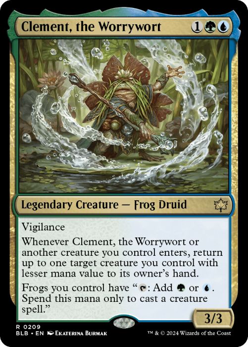 BLB - Clement, the Worrywort