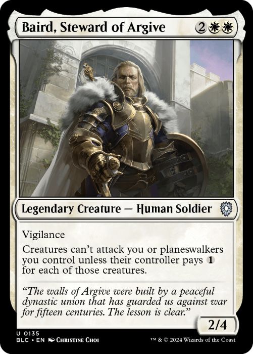 BLC - Baird, Steward of Argive