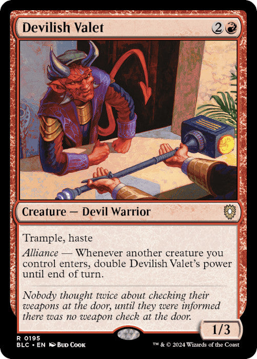 BLC - Devilish Valet