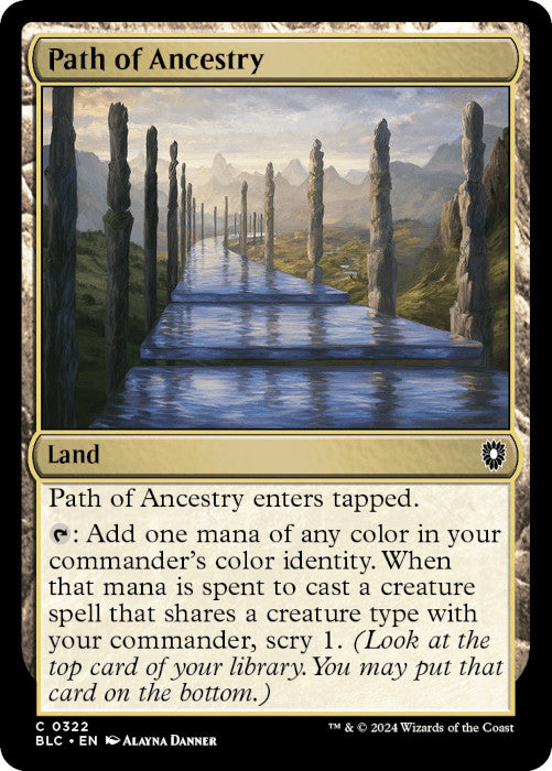 BLC - Path of Ancestry