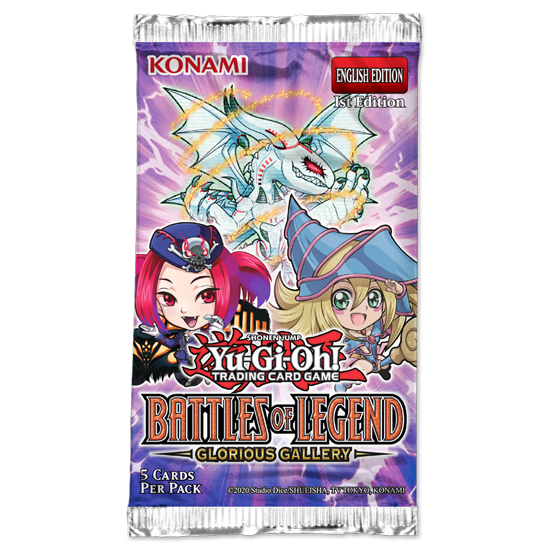 Yu-Gi-Oh!: Battles of Legend: Glorious Gallery Booster Pack