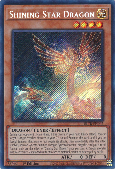 BLTR - Shining Star Dragon (Quarter Century Secret Rare)