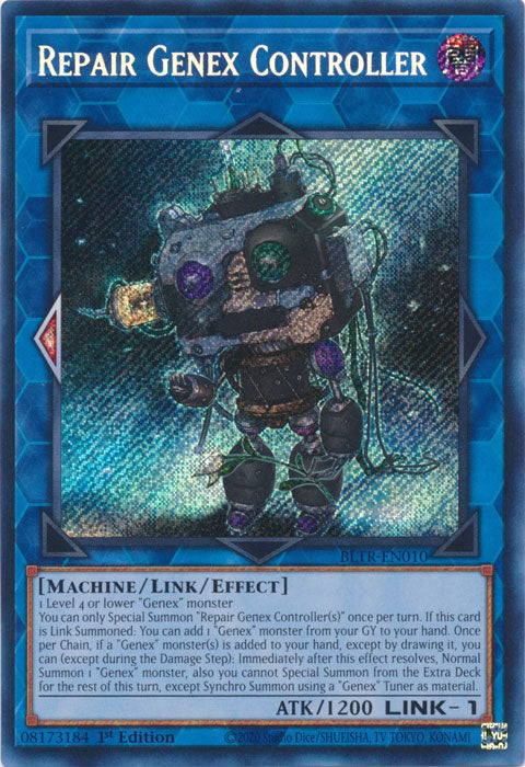 BLTR - Repair Genex Controller (Quarter Century Secret Rare)