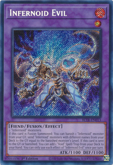 BLTR - Infernoid Evil (Quarter Century Secret Rare)