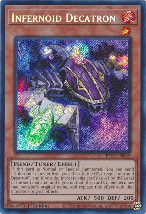 BLTR - Infernoid Decatron (Quarter Century Secret Rare)