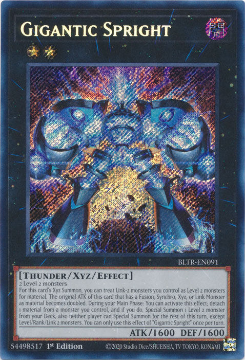 BLTR - Gigantic Spright (Quarter Century Secret Rare)