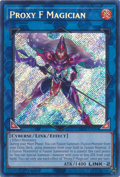 BLTR - Proxy F Magician (Quarter Century Secret Rare)