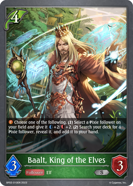 Baalt, King of the Elves  - BP02-010EN