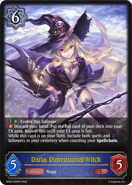 Daria, Dimensional Witch  - BP02-035EN