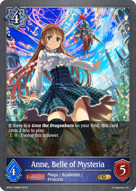 Anne, Belle of Mysteria  - BP02-038EN