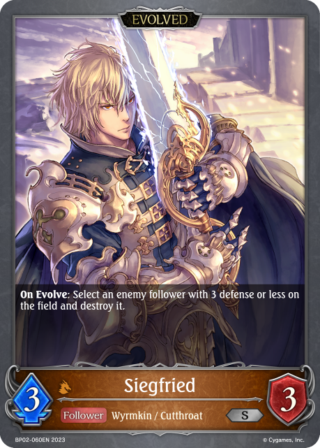 Siegfried (Evolved)  - BP02-060EN