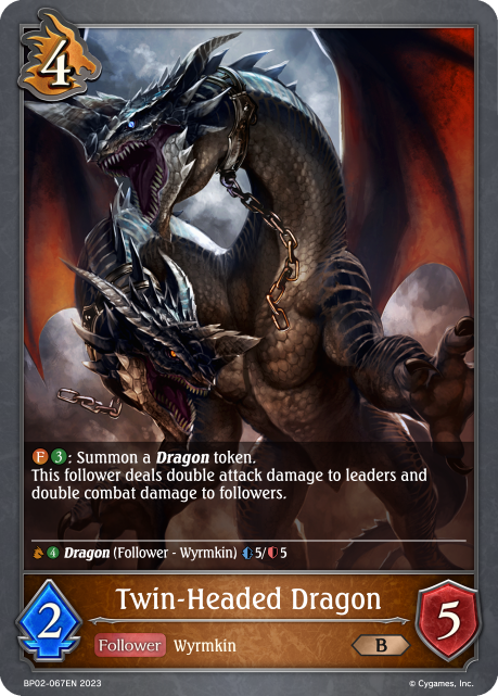 Twin-Headed Dragon  - BP02-067EN