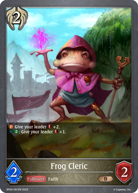 Frog Cleric  - BP02-097EN