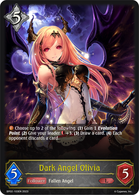 Dark Angel Olivia  - BP02-103EN