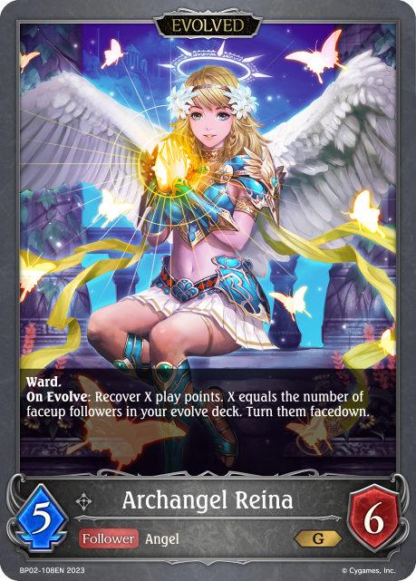Archangel Reina (Evolved)  - BP02-108EN