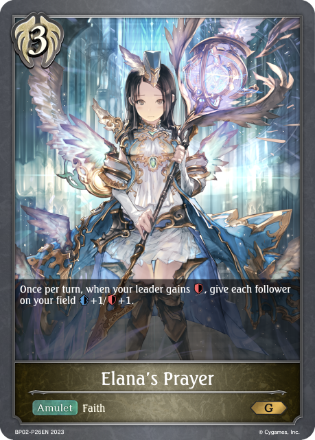 Elana's Prayer - P26EN (Foil)  - BP02-P26EN