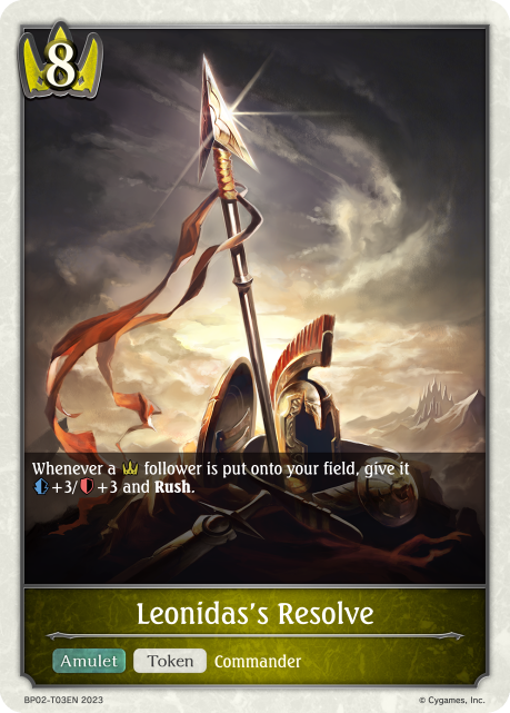 Leonidas's Resolve  - BP02-T03EN