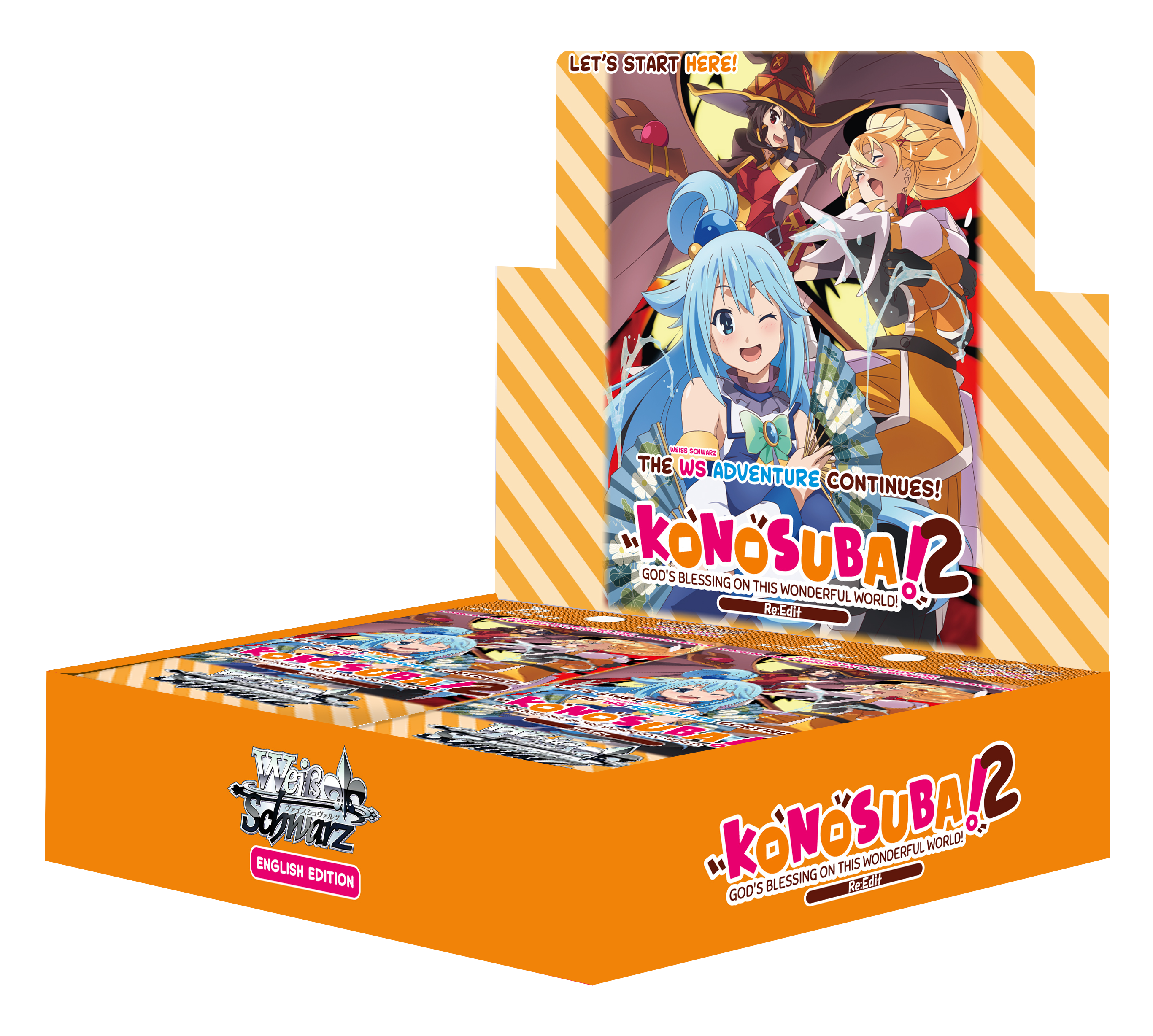 Weiss Schwarz: Konosuba! God’s Blessing on this Wonderful World! Re:Edit Booster Display