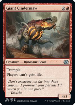 BRO - Giant Cindermaw