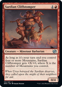 BRO - Sardian Cliffstomper