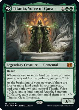 BRO - Titania, Voice of Gaea