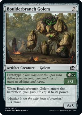 BRO - Boulderbranch Golem