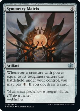 BRO - Symmetry Matrix