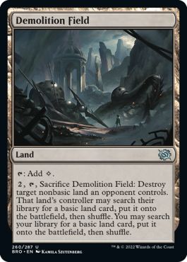 BRO - Demolition Field