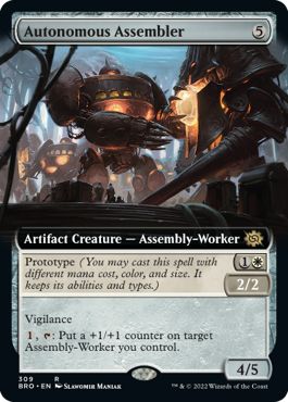 BRO - Autonomous Assembler