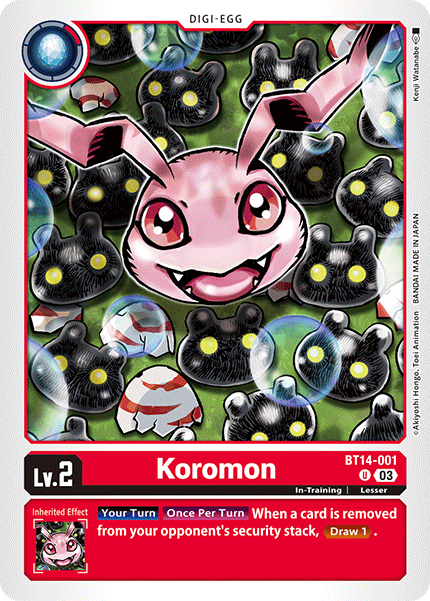 Koromon - BT14-001