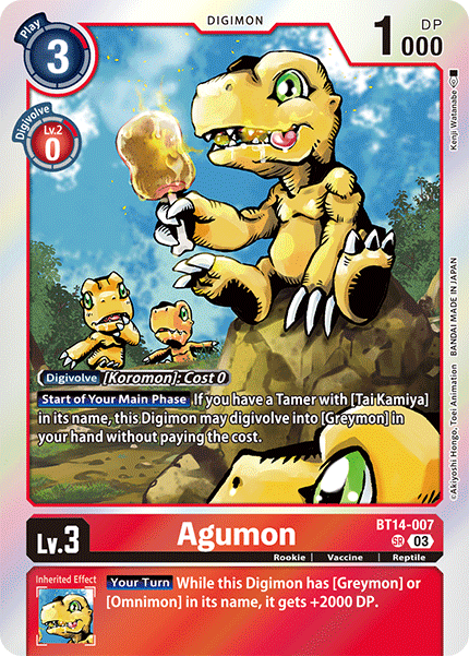 Agumon - BT14-007