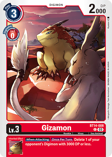 Gizamon - BT14-008