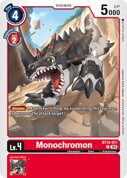 Monochromon - BT14-011