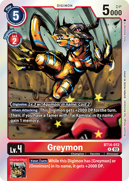 Greymon - BT14-012