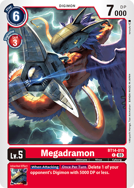 Megadramon - BT14-015