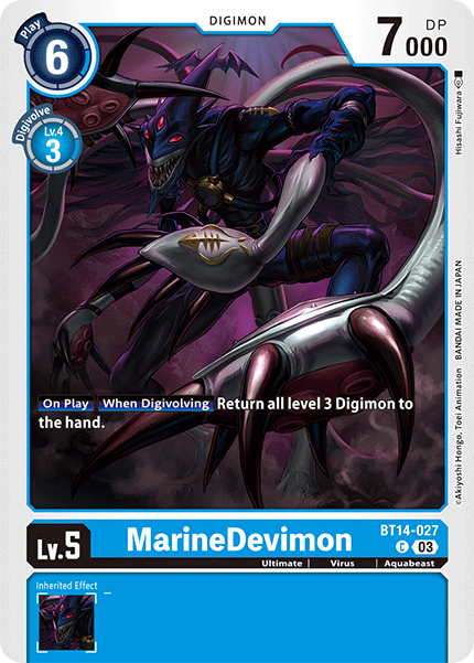 MarineDevimon - BT14-027