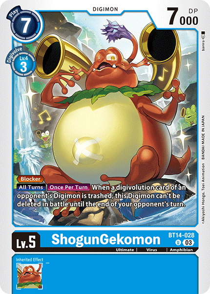 ShogunGekomon - BT14-028