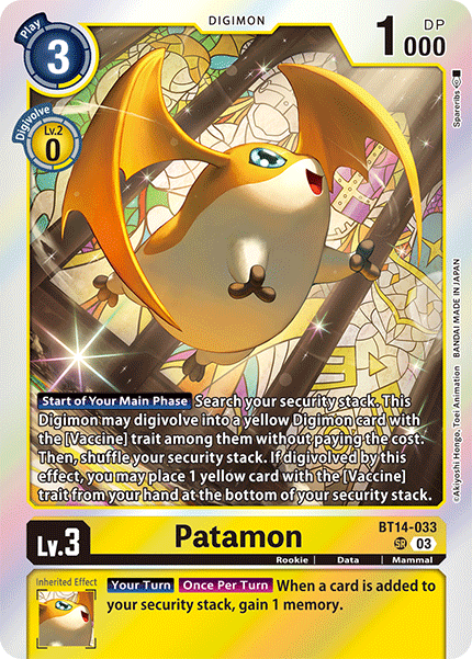 Patamon - BT14-033