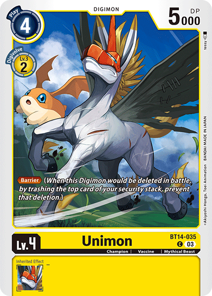 Unimon - BT14-035