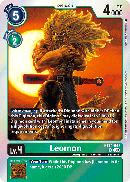 Leomon - BT14-048