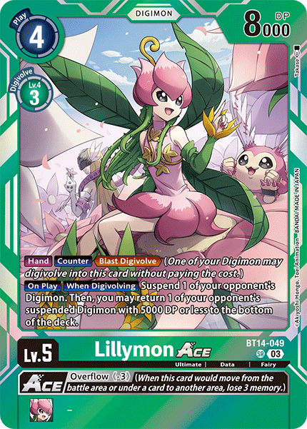 Lillymon Ace - BT14-049