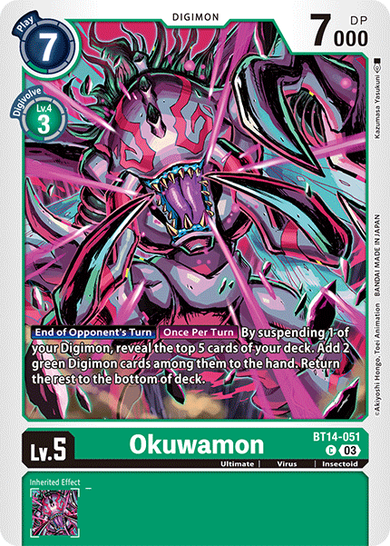 Okuwamon - BT14-051