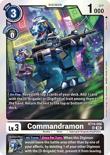 Commandramon - BT14-056