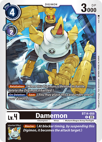 Damemon - BT14-059