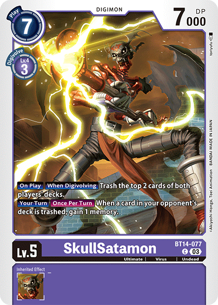 SkullSatamon - BT14-077