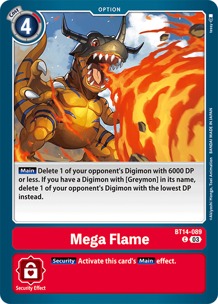 Mega Flame - BT14-089