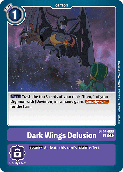 Dark Wings Delusion - BT14-099