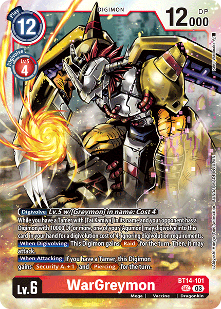 WarGreymon - BT14-101